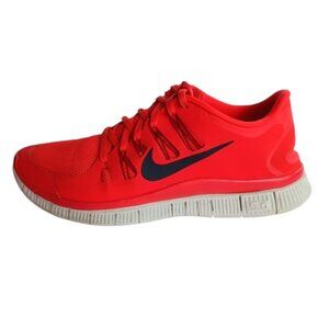 Nike Free 5.0 Crimson/Black Running Shoe- Sz. 10.5